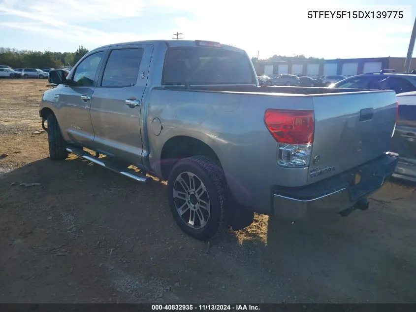 5TFEY5F15DX139775 2013 Toyota Tundra Grade 5.7L V8