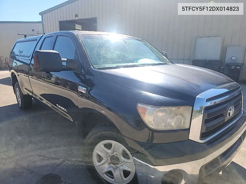 2013 Toyota Tundra Double Cab Sr5 VIN: 5TFCY5F12DX014823 Lot: 40869816