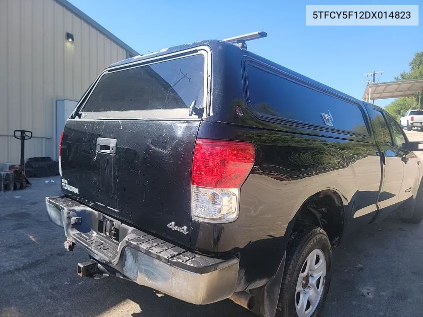 2013 Toyota Tundra Double Cab Sr5 VIN: 5TFCY5F12DX014823 Lot: 40869816