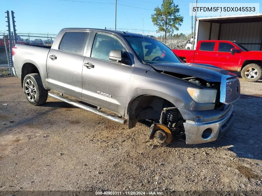 2013 Toyota Tundra Grade 4.6L V8 VIN: 5TFDM5F15DX045533 Lot: 40903311