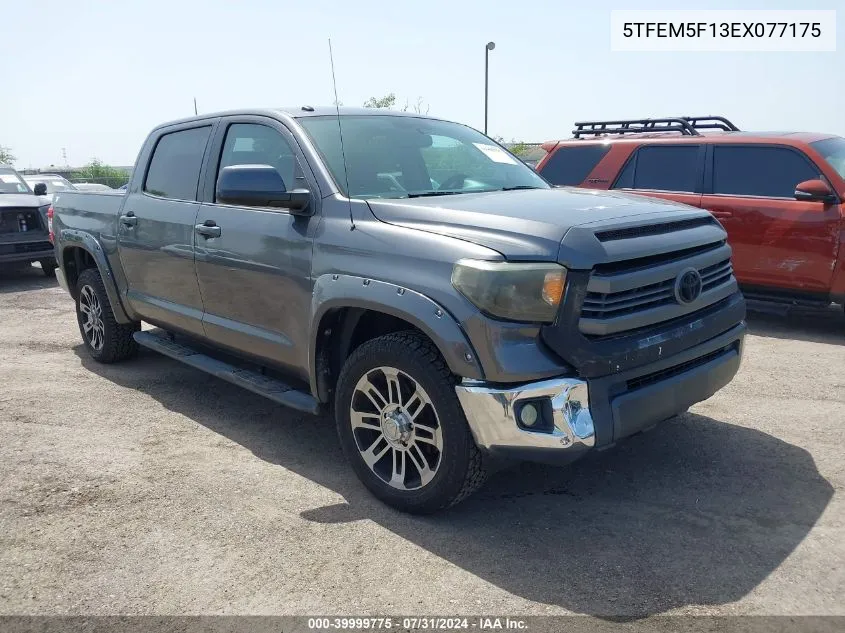 5TFEM5F13EX077175 2014 Toyota Tundra Sr5 4.6L V8