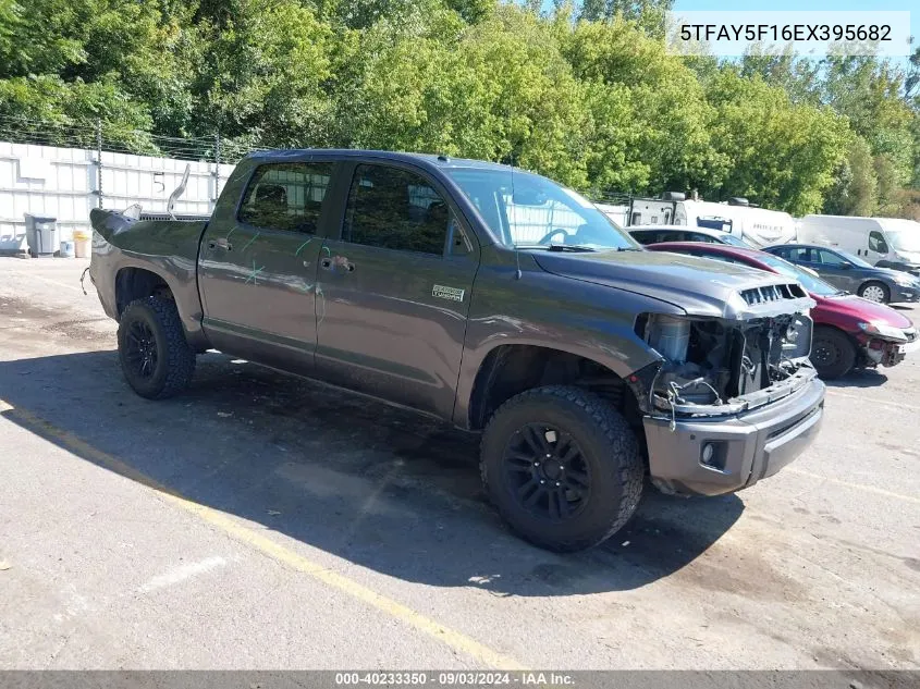 2014 Toyota Tundra Platinum 5.7L V8 VIN: 5TFAY5F16EX395682 Lot: 40233350