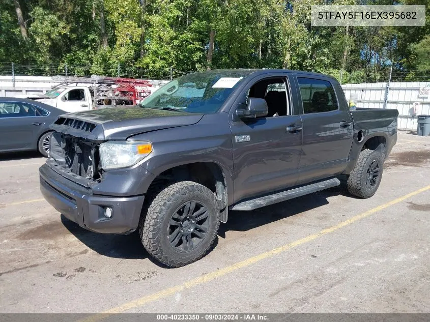 2014 Toyota Tundra Platinum 5.7L V8 VIN: 5TFAY5F16EX395682 Lot: 40233350