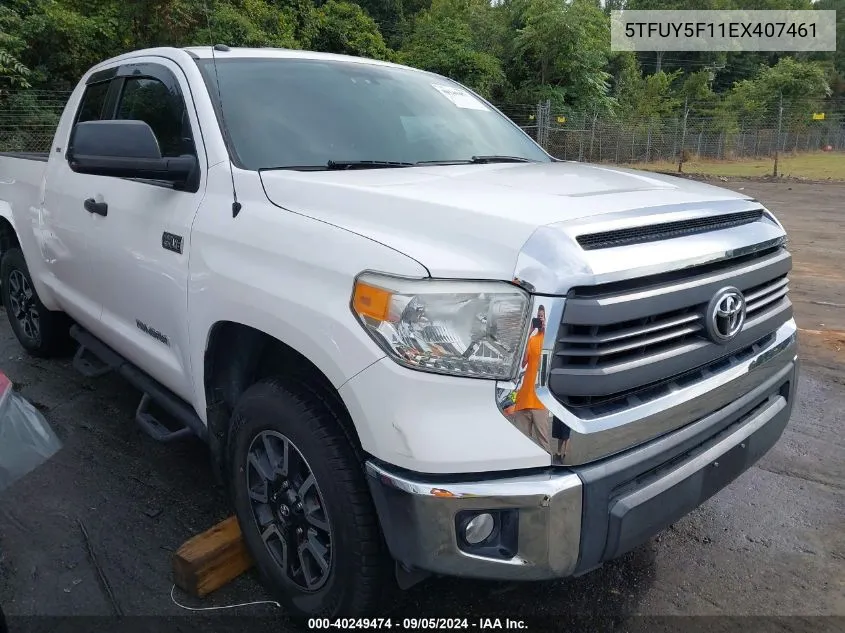 5TFUY5F11EX407461 2014 Toyota Tundra Sr5 5.7L V8