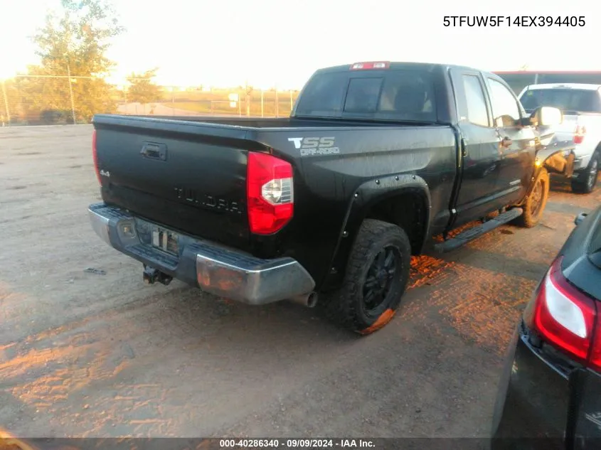 2014 Toyota Tundra Sr5 5.7L V8 VIN: 5TFUW5F14EX394405 Lot: 40286340