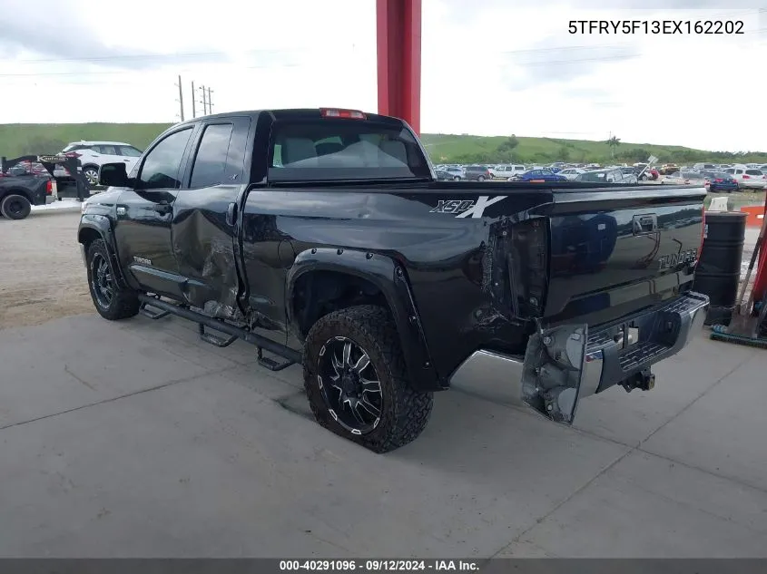 2014 Toyota Tundra Sr5 5.7L V8 VIN: 5TFRY5F13EX162202 Lot: 40291096