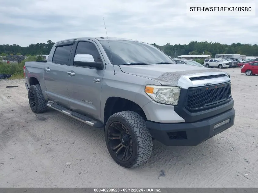 5TFHW5F18EX340980 2014 Toyota Tundra Crewmax Limited