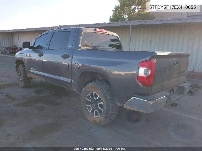 5TFDY5F17EX410655 2014 Toyota Tundra Sr5 5.7L V8