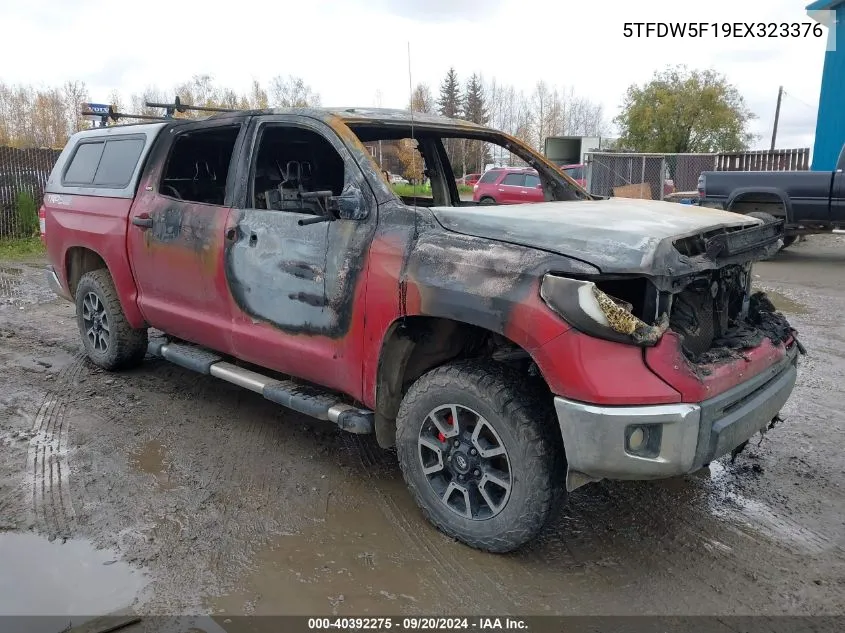 2014 Toyota Tundra Sr5 5.7L V8 VIN: 5TFDW5F19EX323376 Lot: 40392275