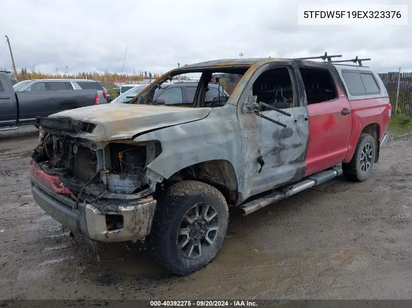 2014 Toyota Tundra Sr5 5.7L V8 VIN: 5TFDW5F19EX323376 Lot: 40392275