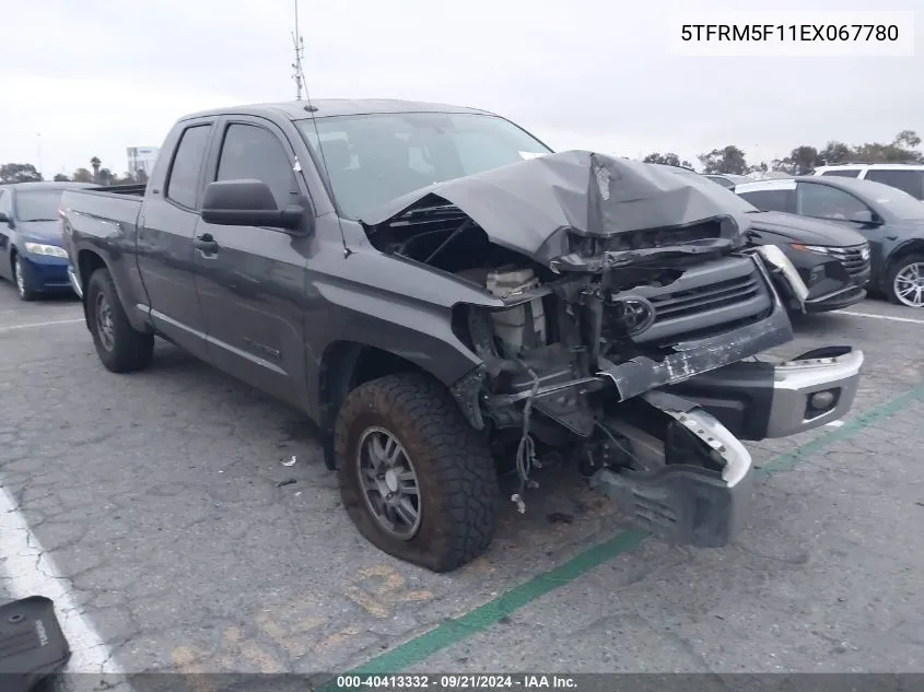 2014 Toyota Tundra Sr5 4.6L V8 VIN: 5TFRM5F11EX067780 Lot: 40413332