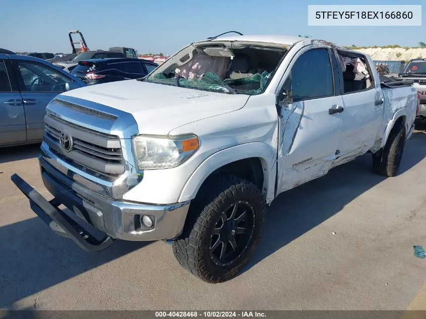 2014 Toyota Tundra Sr5 5.7L V8 VIN: 5TFEY5F18EX166860 Lot: 40428468