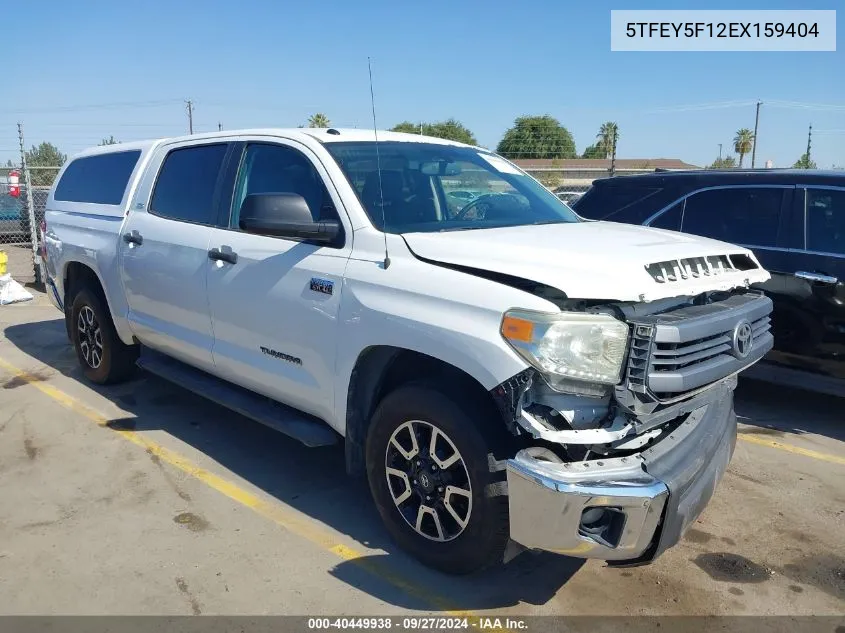 2014 Toyota Tundra Sr5 5.7L V8 VIN: 5TFEY5F12EX159404 Lot: 40449938