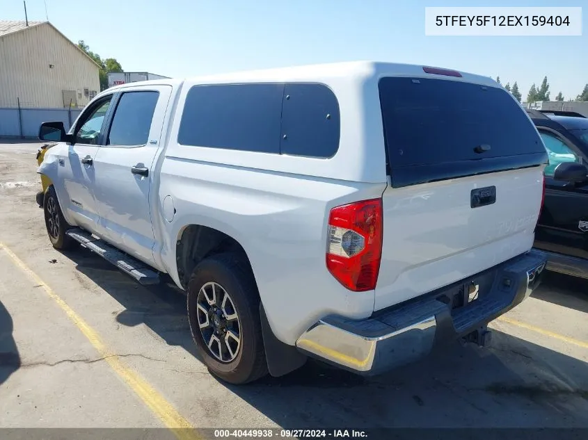 2014 Toyota Tundra Sr5 5.7L V8 VIN: 5TFEY5F12EX159404 Lot: 40449938