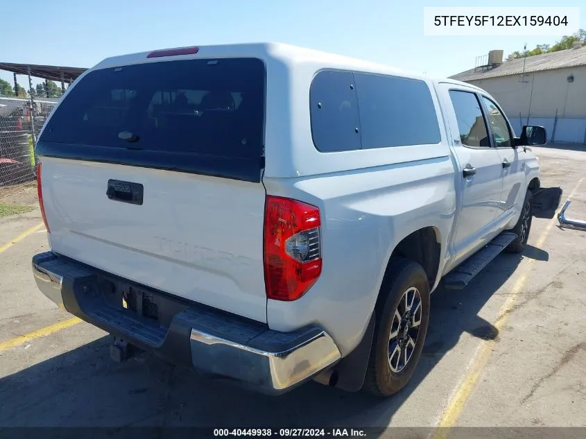 5TFEY5F12EX159404 2014 Toyota Tundra Sr5 5.7L V8