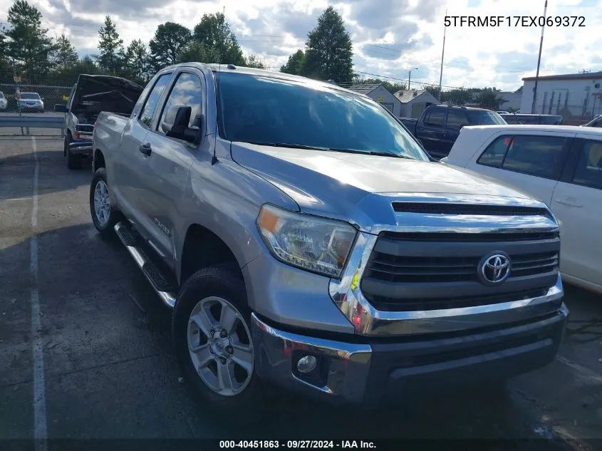 2014 Toyota Tundra Sr5 4.6L V8 VIN: 5TFRM5F17EX069372 Lot: 40451863