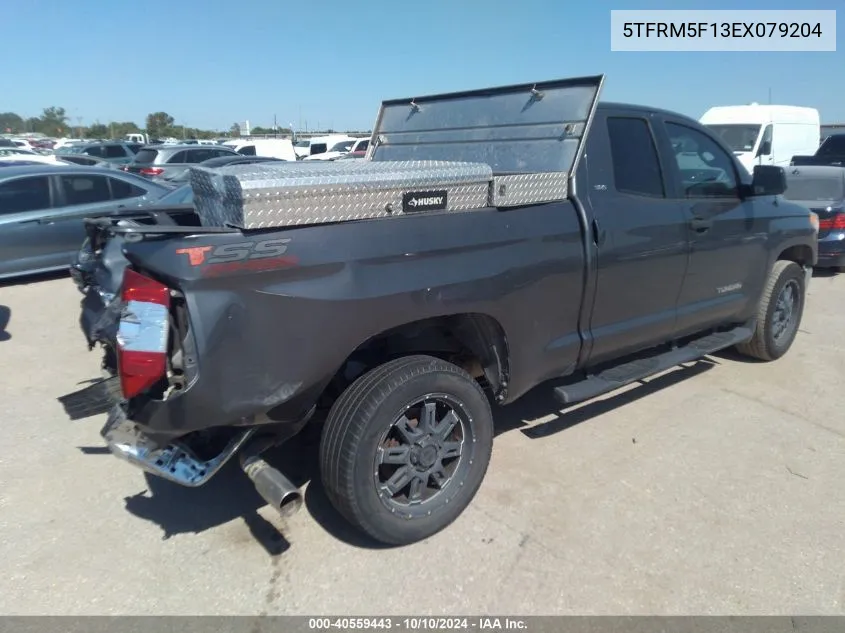 2014 Toyota Tundra Sr5 4.6L V8 VIN: 5TFRM5F13EX079204 Lot: 40559443