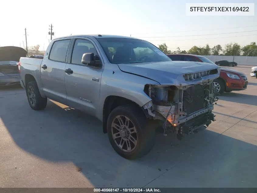 2014 Toyota Tundra Sr5 5.7L V8 VIN: 5TFEY5F1XEX169422 Lot: 40568147