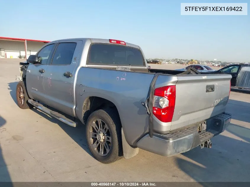 2014 Toyota Tundra Sr5 5.7L V8 VIN: 5TFEY5F1XEX169422 Lot: 40568147