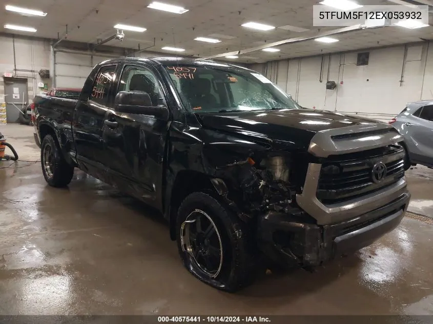 2014 Toyota Tundra Sr 4.6L V8 VIN: 5TFUM5F12EX053932 Lot: 40575441