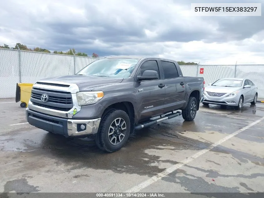 2014 Toyota Tundra Sr5 5.7L V8 VIN: 5TFDW5F15EX383297 Lot: 40591334