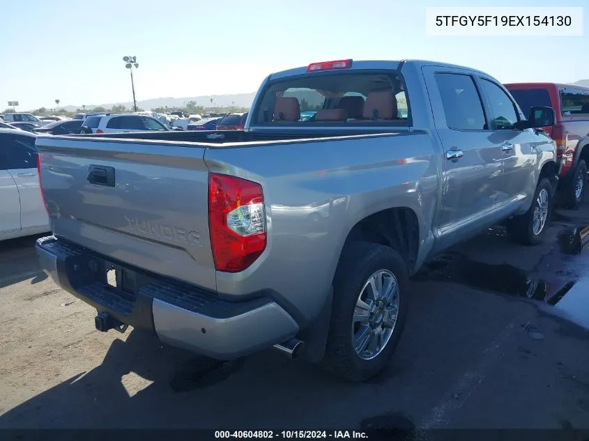 2014 Toyota Tundra 1794 5.7L V8 VIN: 5TFGY5F19EX154130 Lot: 40604802