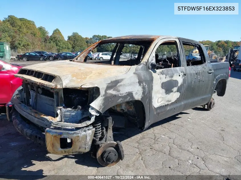 5TFDW5F16EX323853 2014 Toyota Tundra Sr5 5.7L V8