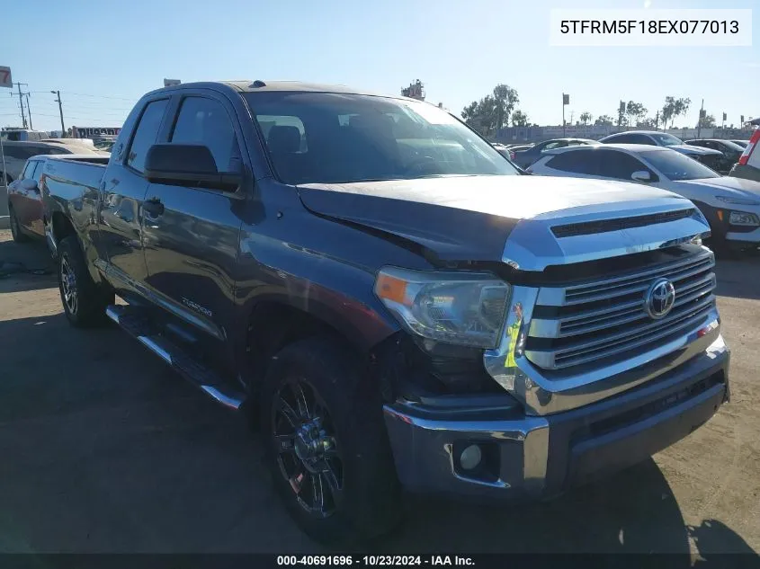 5TFRM5F18EX077013 2014 Toyota Tundra Sr5 4.6L V8