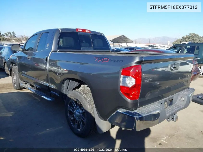 5TFRM5F18EX077013 2014 Toyota Tundra Sr5 4.6L V8