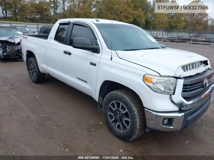 2014 Toyota Tundra Sr5 5.7L V8 VIN: 5TFUW5F15EX327506 Lot: 40724690