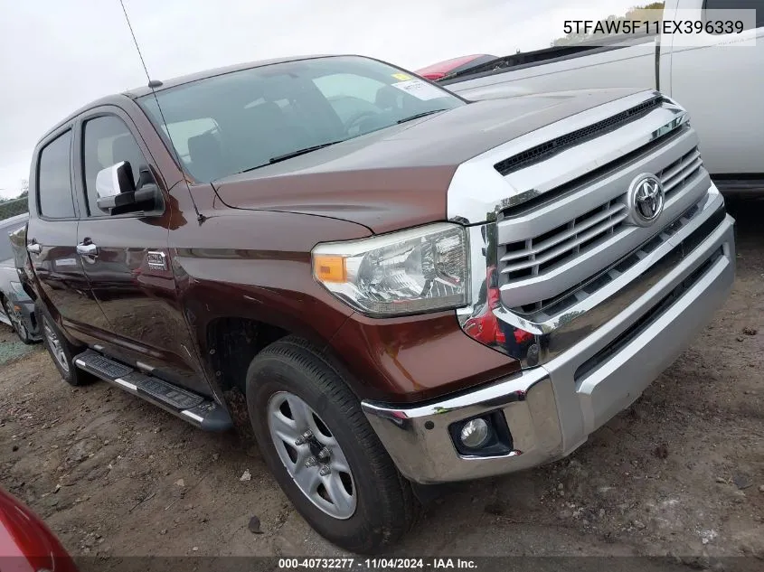 2014 Toyota Tundra 1794 5.7L V8 VIN: 5TFAW5F11EX396339 Lot: 40732277