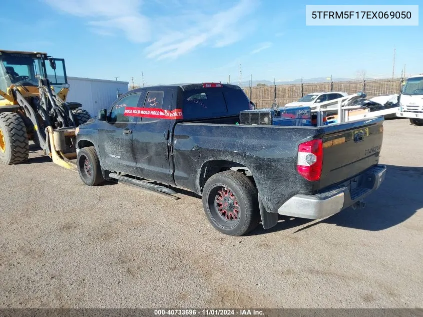 2014 Toyota Tundra Sr5 4.6L V8 VIN: 5TFRM5F17EX069050 Lot: 40733696