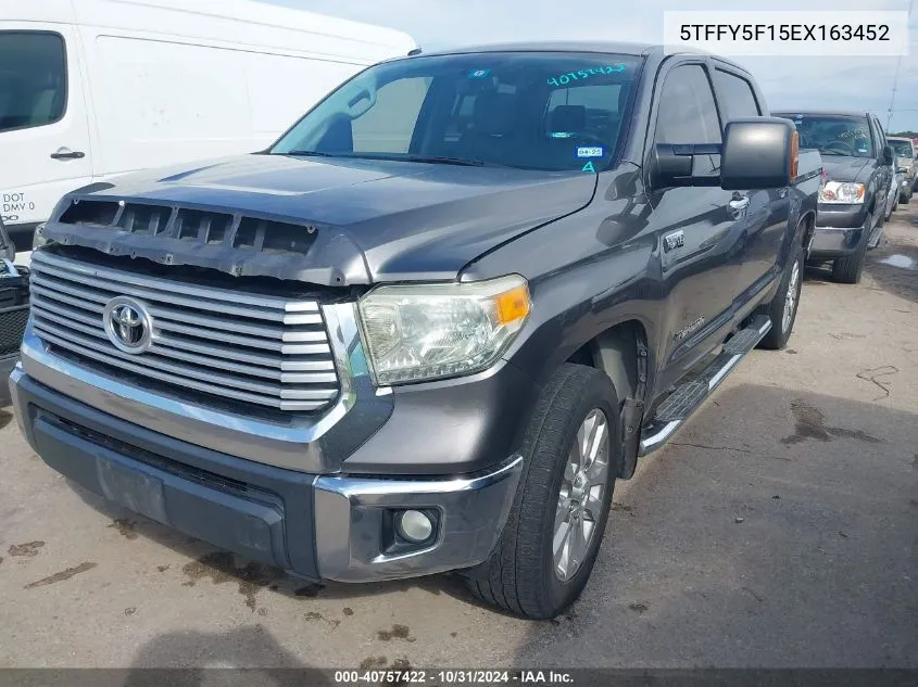 5TFFY5F15EX163452 2014 Toyota Tundra Limited 5.7L V8