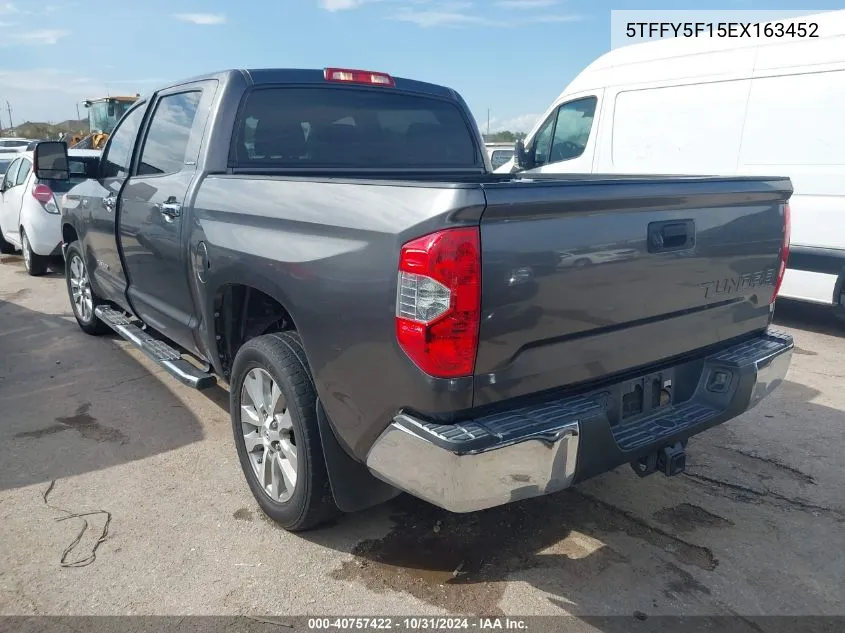 5TFFY5F15EX163452 2014 Toyota Tundra Limited 5.7L V8