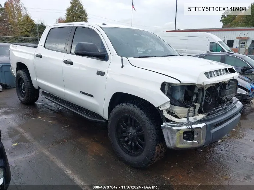 2014 Toyota Tundra Sr5 5.7L V8 VIN: 5TFEY5F10EX148904 Lot: 40797847