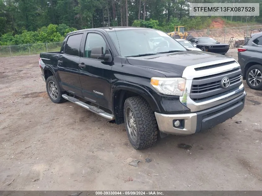 2015 Toyota Tundra Sr5 4.6L V8 VIN: 5TFEM5F13FX087528 Lot: 39330044