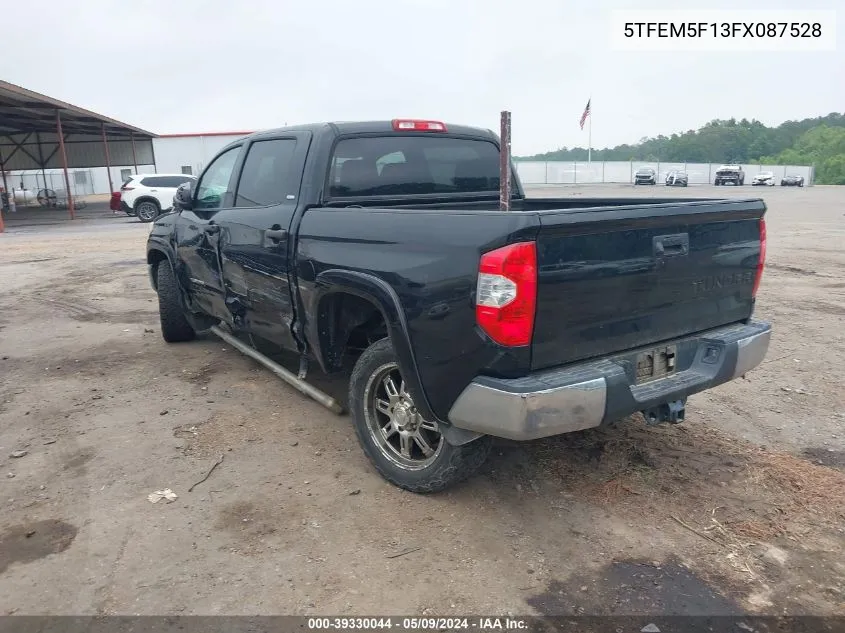 5TFEM5F13FX087528 2015 Toyota Tundra Sr5 4.6L V8