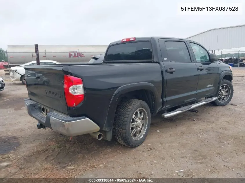 5TFEM5F13FX087528 2015 Toyota Tundra Sr5 4.6L V8