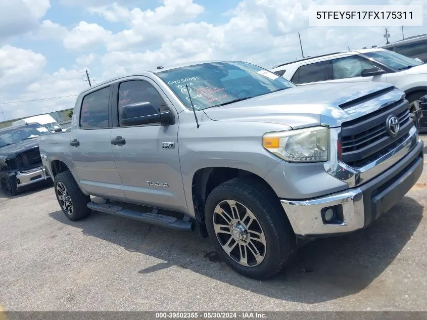 5TFEY5F17FX175311 2015 Toyota Tundra Sr5 5.7L V8