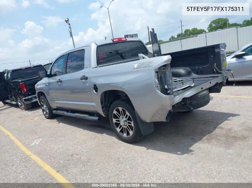 5TFEY5F17FX175311 2015 Toyota Tundra Sr5 5.7L V8