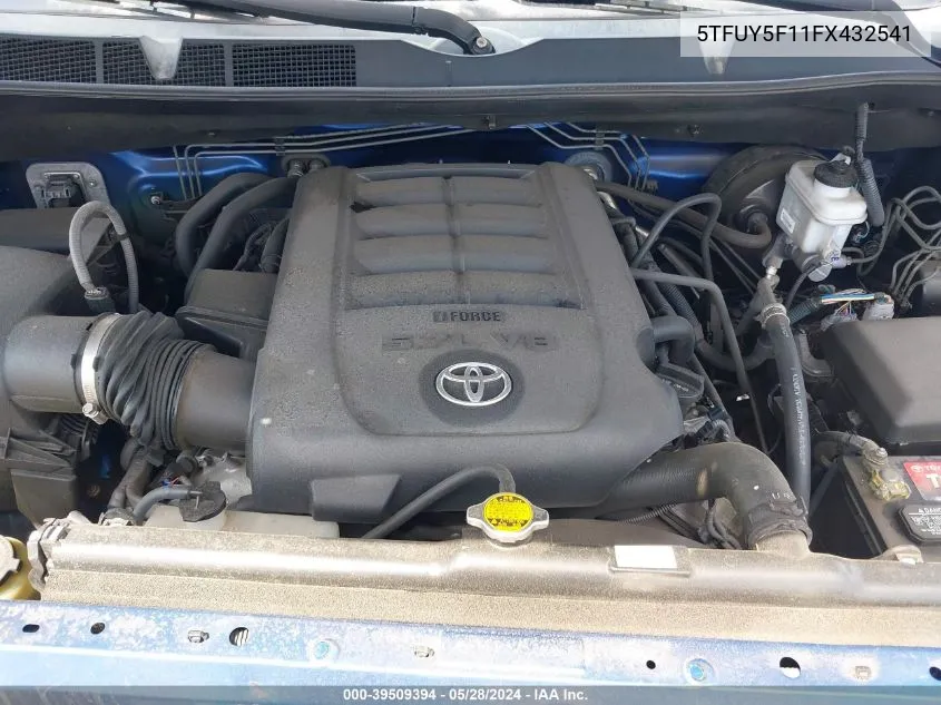 5TFUY5F11FX432541 2015 Toyota Tundra Sr5 5.7L V8