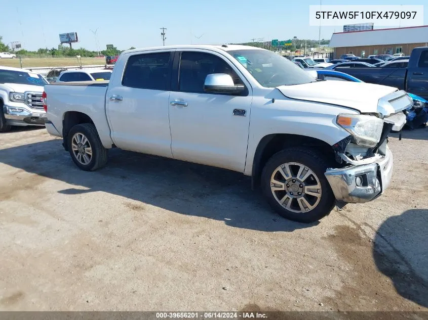 2015 Toyota Tundra 1794 5.7L V8 VIN: 5TFAW5F10FX479097 Lot: 39656201