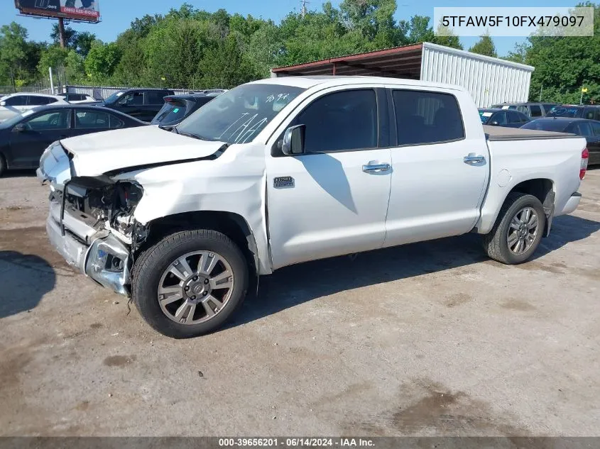 2015 Toyota Tundra 1794 5.7L V8 VIN: 5TFAW5F10FX479097 Lot: 39656201