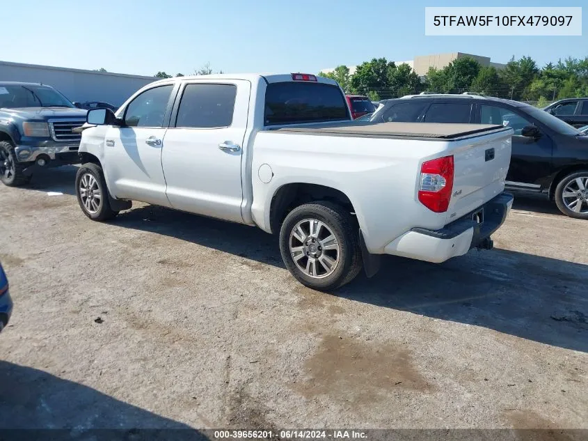 2015 Toyota Tundra 1794 5.7L V8 VIN: 5TFAW5F10FX479097 Lot: 39656201