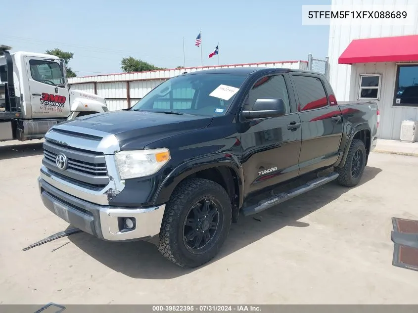 2015 Toyota Tundra Sr5 4.6L V8 VIN: 5TFEM5F1XFX088689 Lot: 39822395