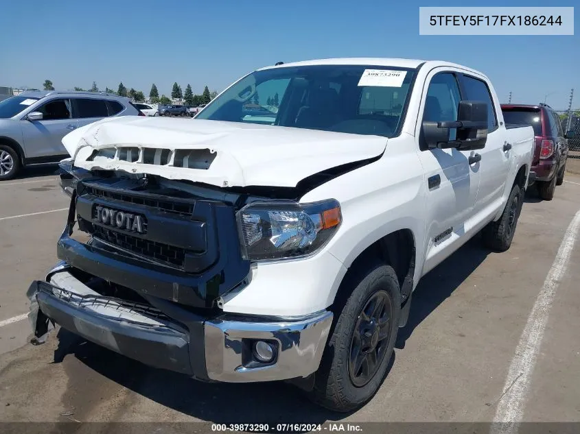 5TFEY5F17FX186244 2015 Toyota Tundra Sr5 5.7L V8