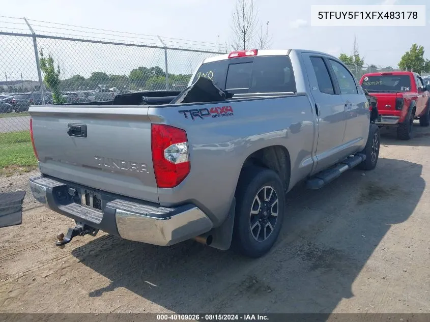 5TFUY5F1XFX483178 2015 Toyota Tundra Sr5 5.7L V8