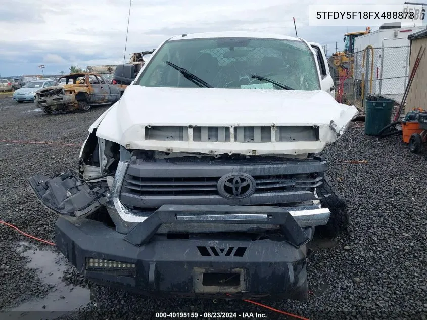 5TFDY5F18FX488878 2015 Toyota Tundra Sr5 5.7L V8