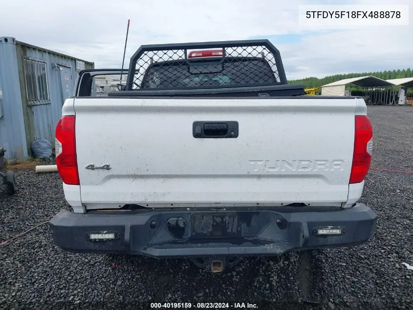 5TFDY5F18FX488878 2015 Toyota Tundra Sr5 5.7L V8