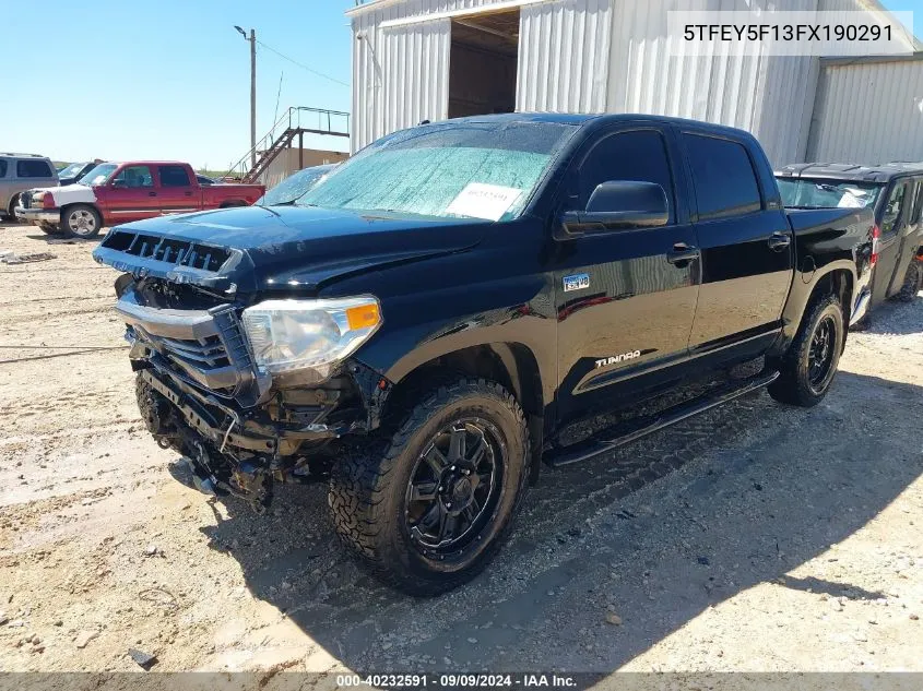 2015 Toyota Tundra Sr5 5.7L V8 VIN: 5TFEY5F13FX190291 Lot: 40232591